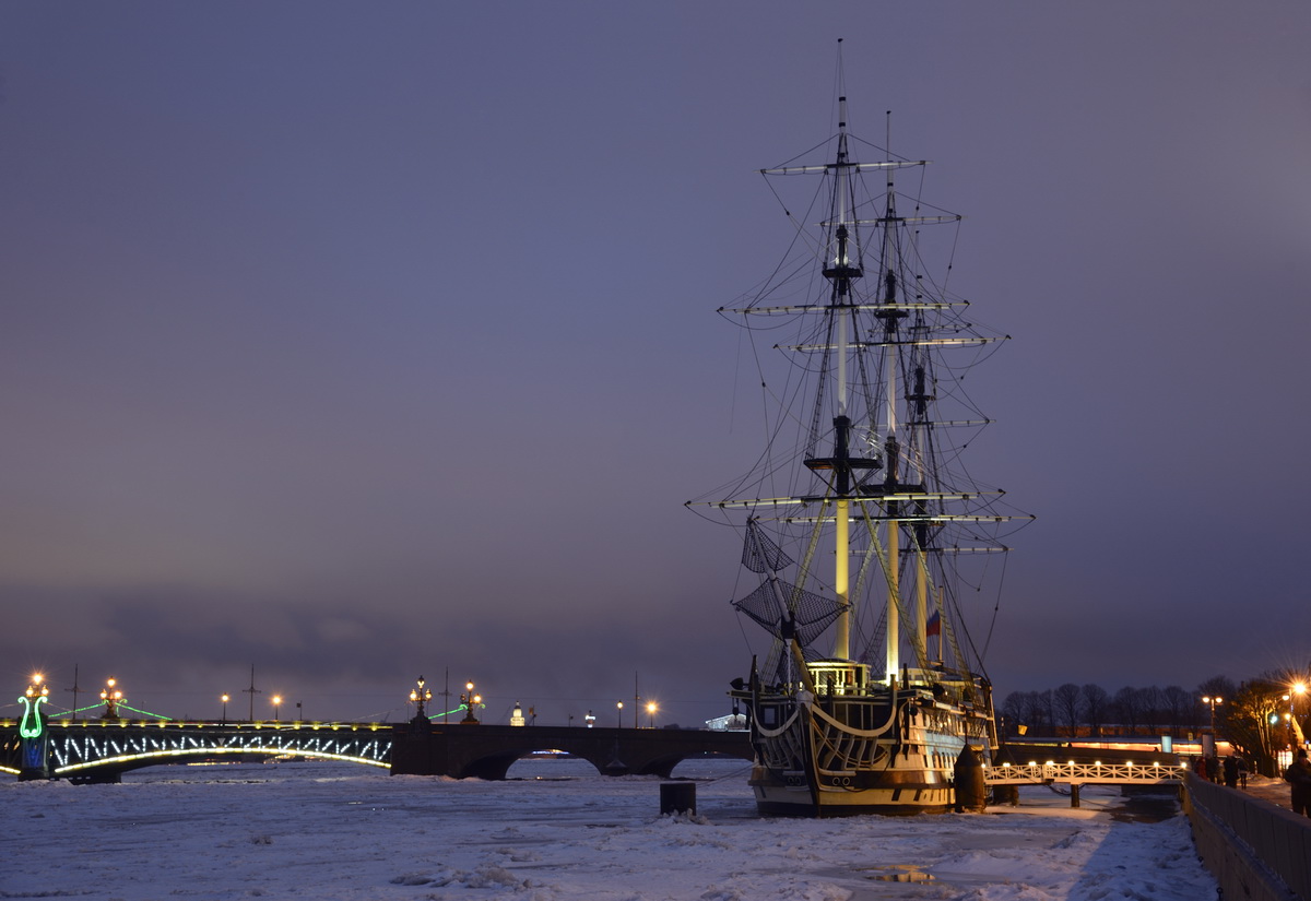photo "***" tags: city, St. Petersburg, evening, winter