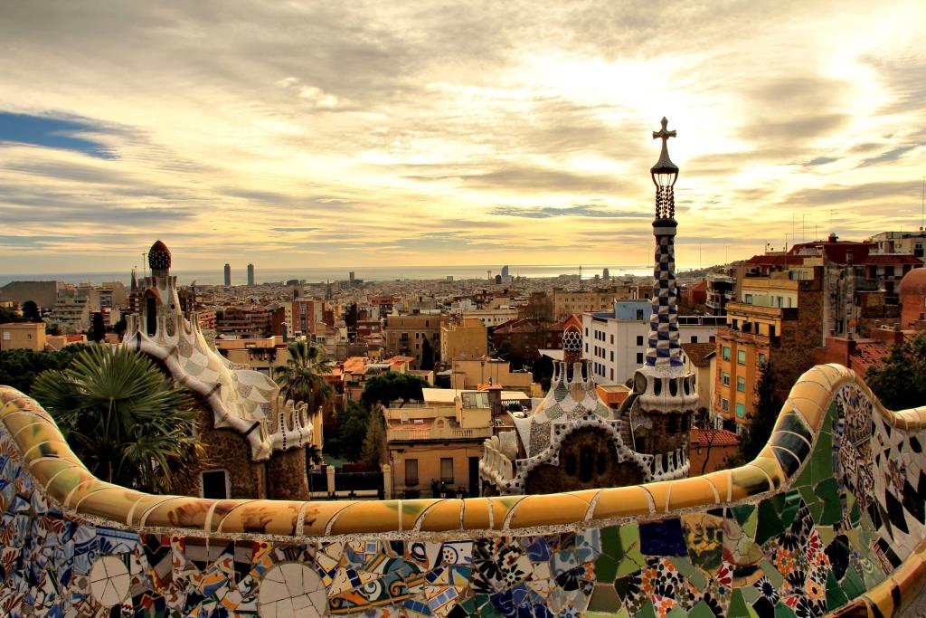 фото "Мозаика" метки: архитектура, путешествия, город, Барселона, Европа, путешествие