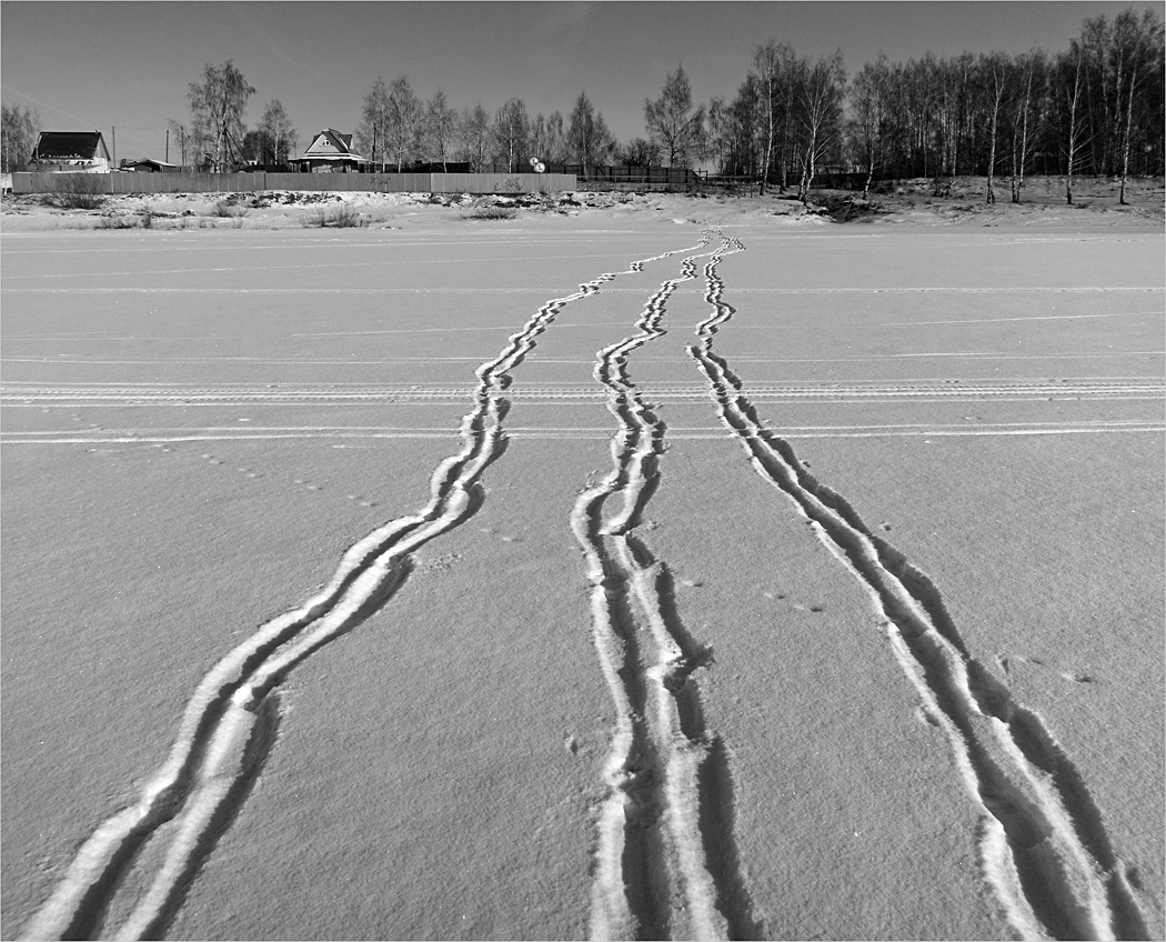 photo "***" tags: black&white, landscape, 