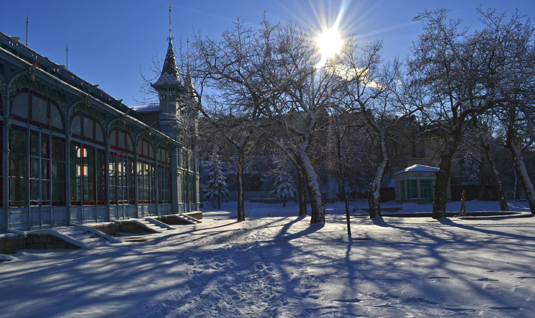 фото "Зимний парк" метки: пейзаж, зима