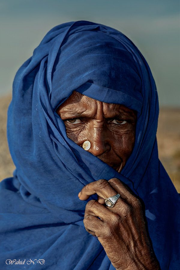 photo "Nomad woman prtrait." tags: portrait, travel, Africa, Woman., desert