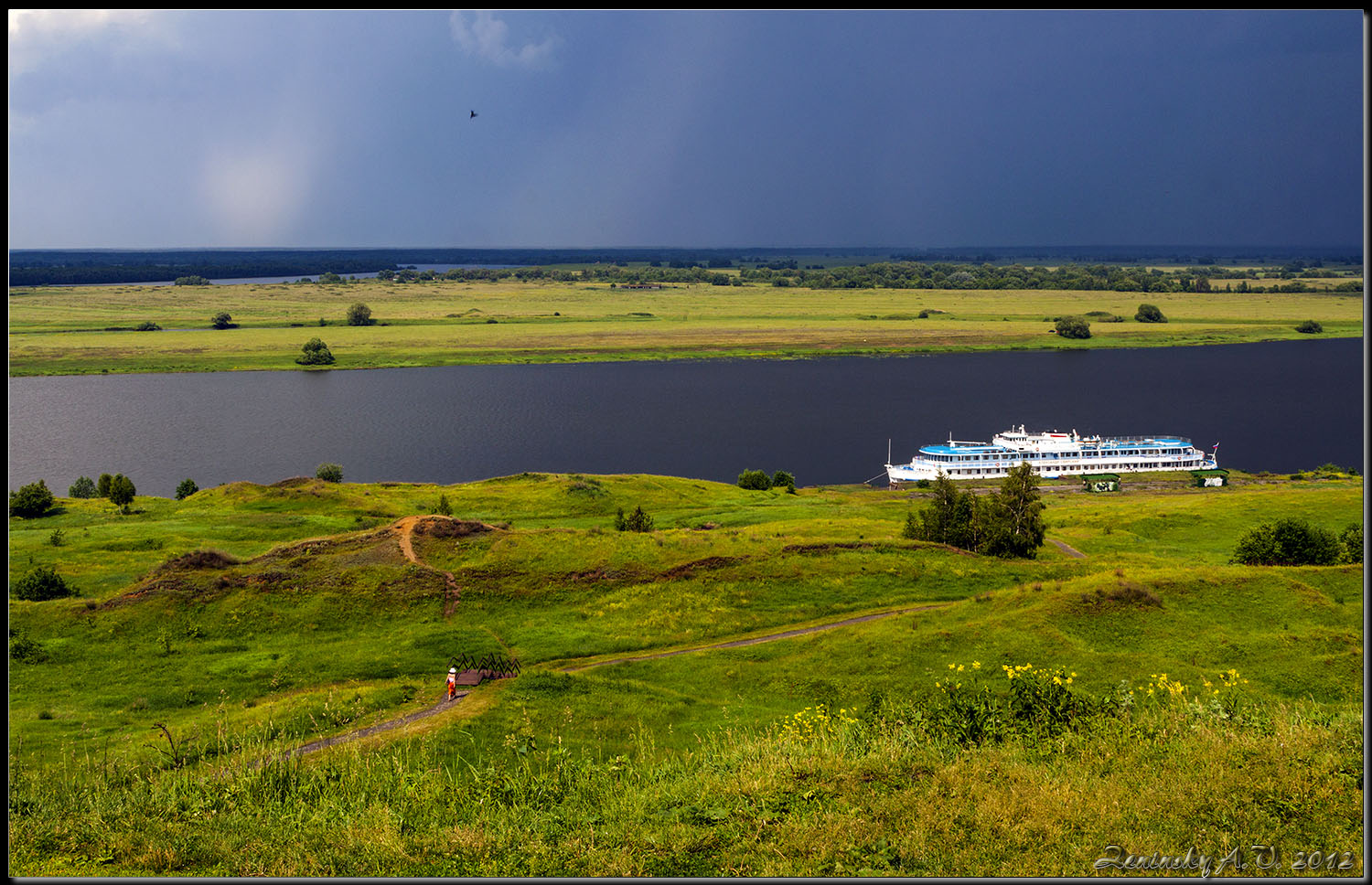 photo "Esenin Rus" tags: landscape, nature, travel, Europe, forest, meadow, road, summer, water