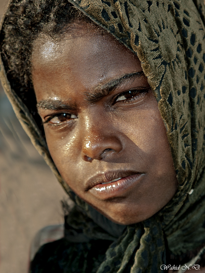 photo "Nomad portrait" tags: portrait, travel, reporting, Africa, desert, girl