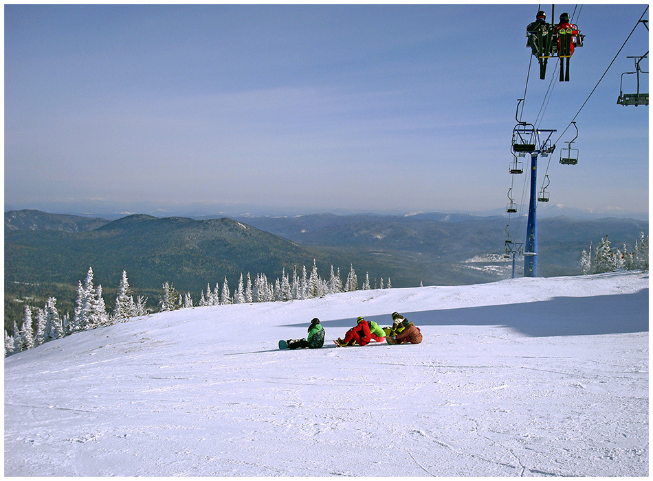 photo "***" tags: genre, nature, travel, Asia, mountains, snow, движение, сибирь, туризм