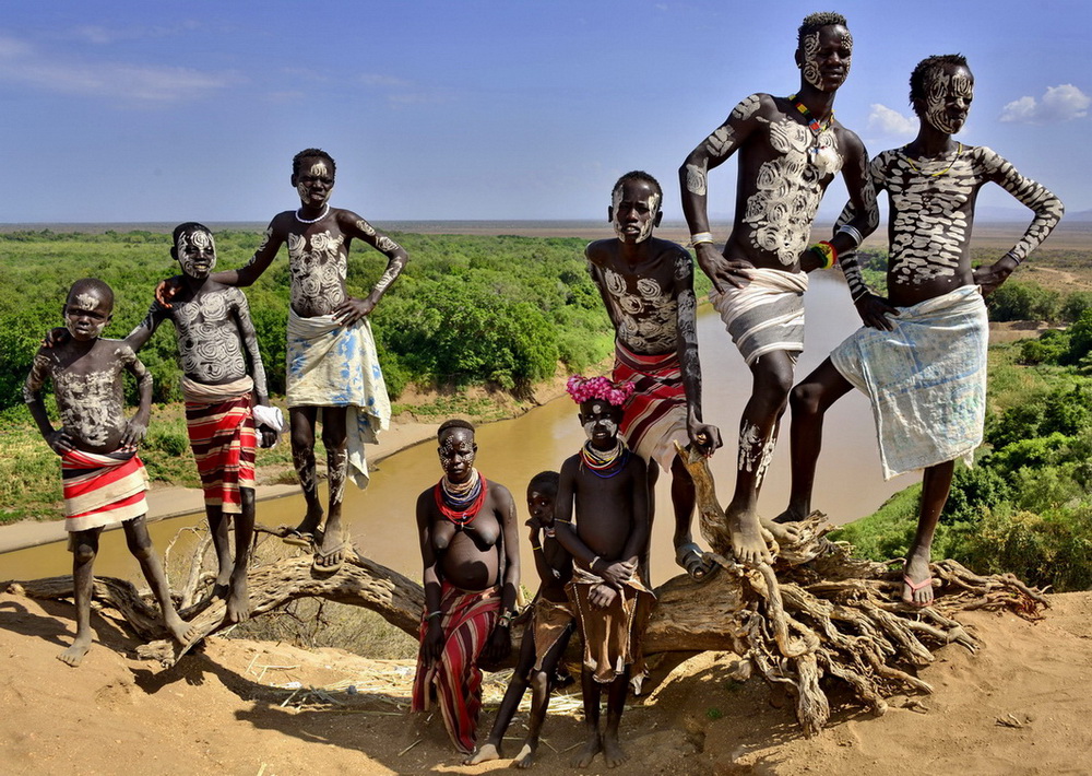 фото "Karo people tribe - Omo Valley" метки: путешествия, портрет, Африка