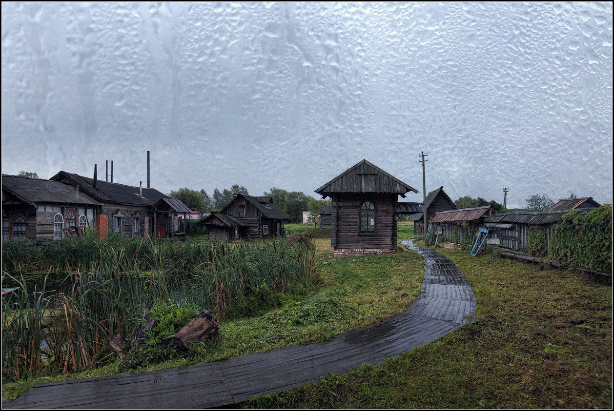 photo "Russia. city of Myshkin, rain" tags: landscape, architecture, travel, 