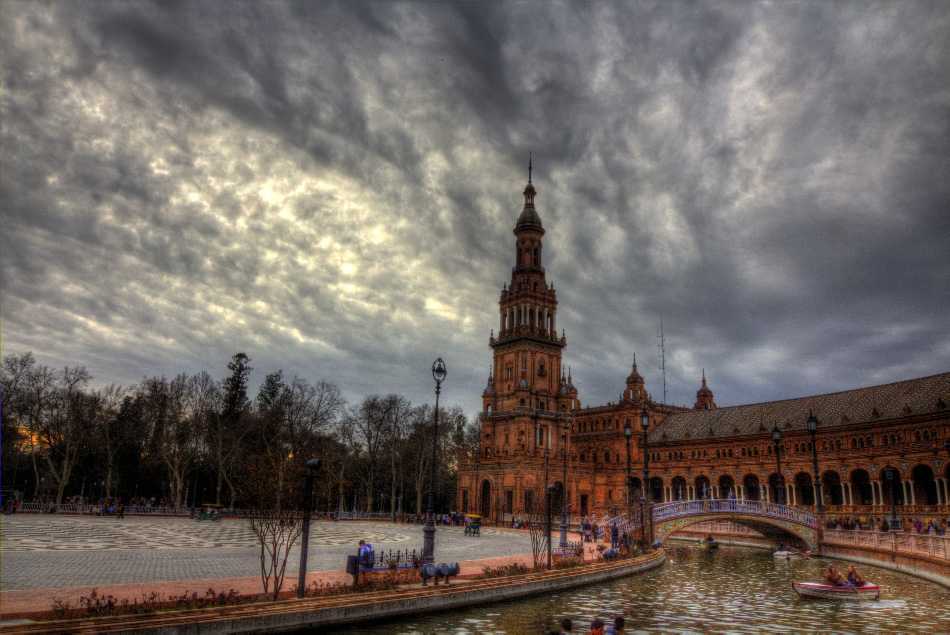 photo "Plaza de España, Sevilla" tags: travel, Andalucia, Plaza de España, Sevilla, spain