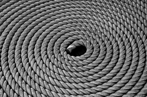 photo "ROPE" tags: black&white, abstract, 