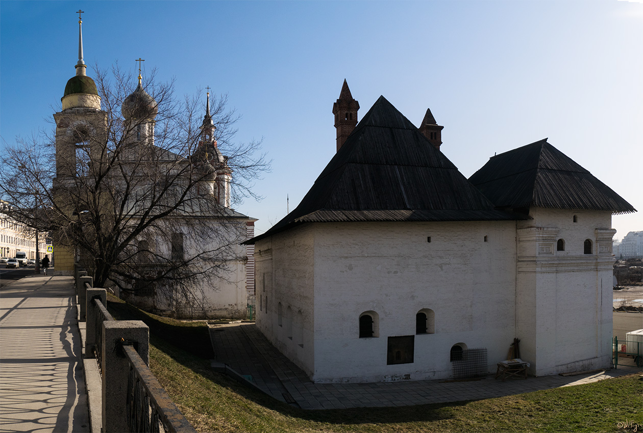 фото "Полдень в Зарядье" метки: город, архитектура, панорама, здание, зима, храм