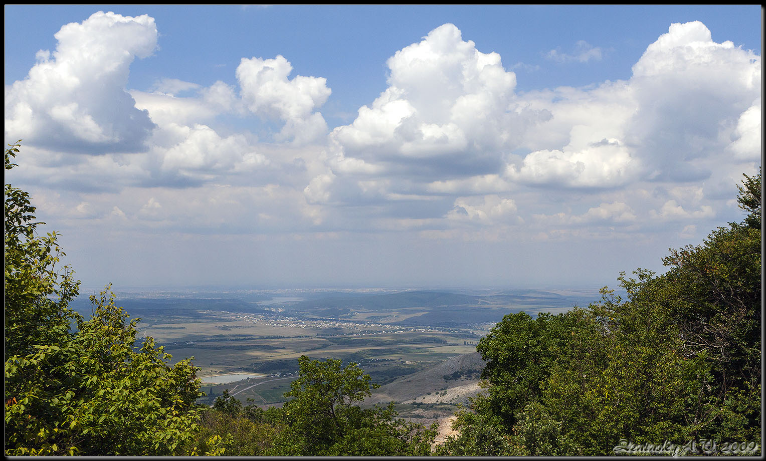 photo "Crimea. View of the Simferopol." tags: landscape, travel, nature, Europe, clouds, summer