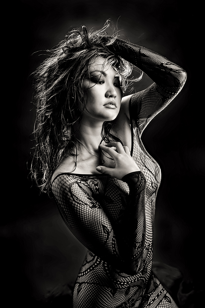 photo "***" tags: nude, black&white, glamour, 