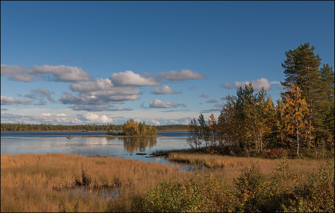 photo "Segezha River in September" tags: landscape, travel, 