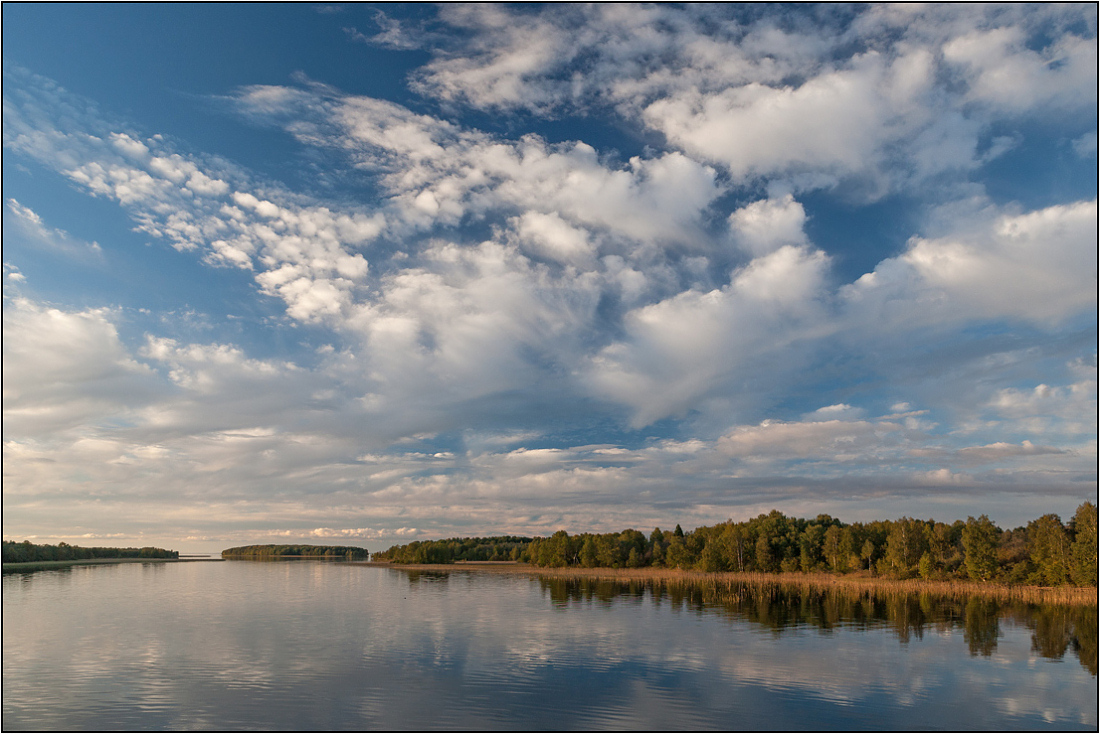 photo "Cloud overture of evening" tags: landscape, 