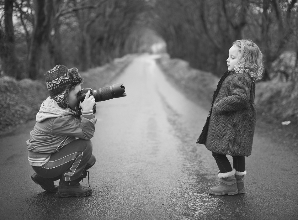 photo "Young Guns" tags: portrait, black&white, humor, 