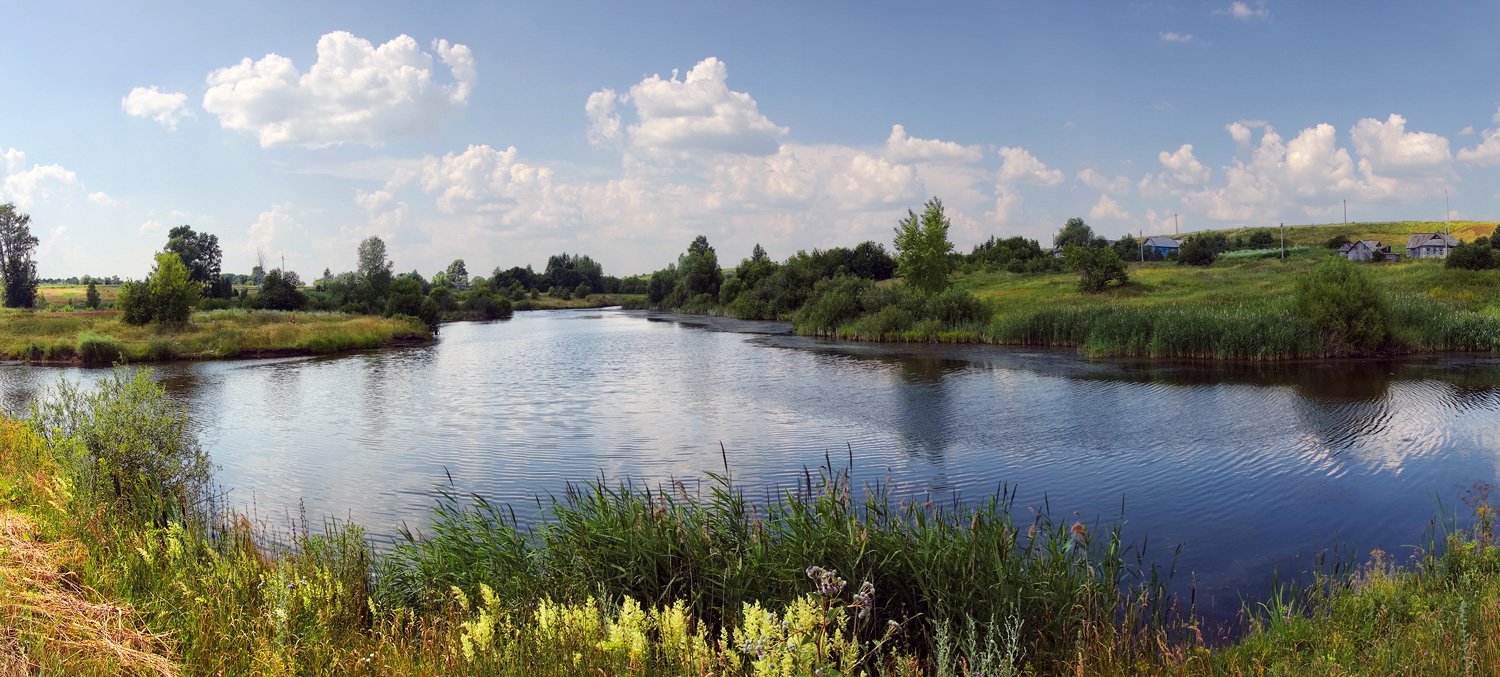 photo "***" tags: landscape, clouds, lake, summer