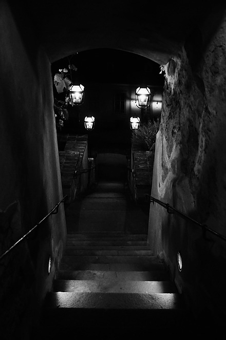photo "Ночная атмосфера-29" tags: black&white, Prag, Prague, Praha