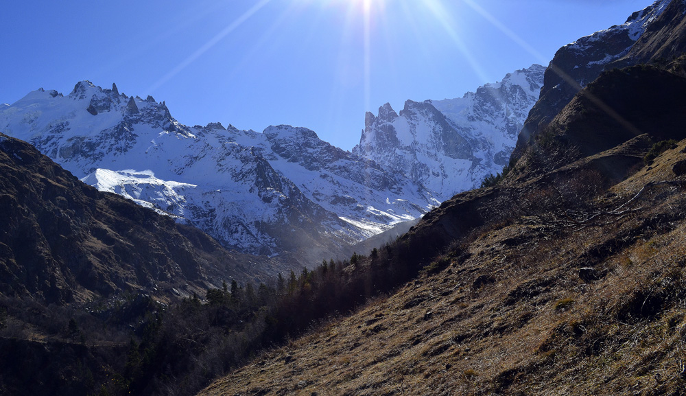 фото "Ущелье Шхельда" метки: пейзаж, путешествия, Кавказ, горы