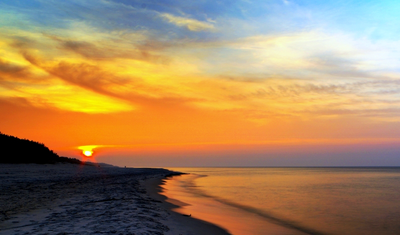photo "Baltic beach" tags: landscape, nature, sunset