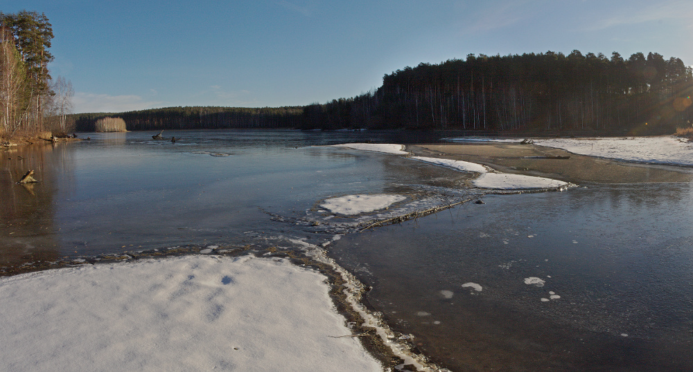 фото "Тонок лёд.." метки: пейзаж, зима
