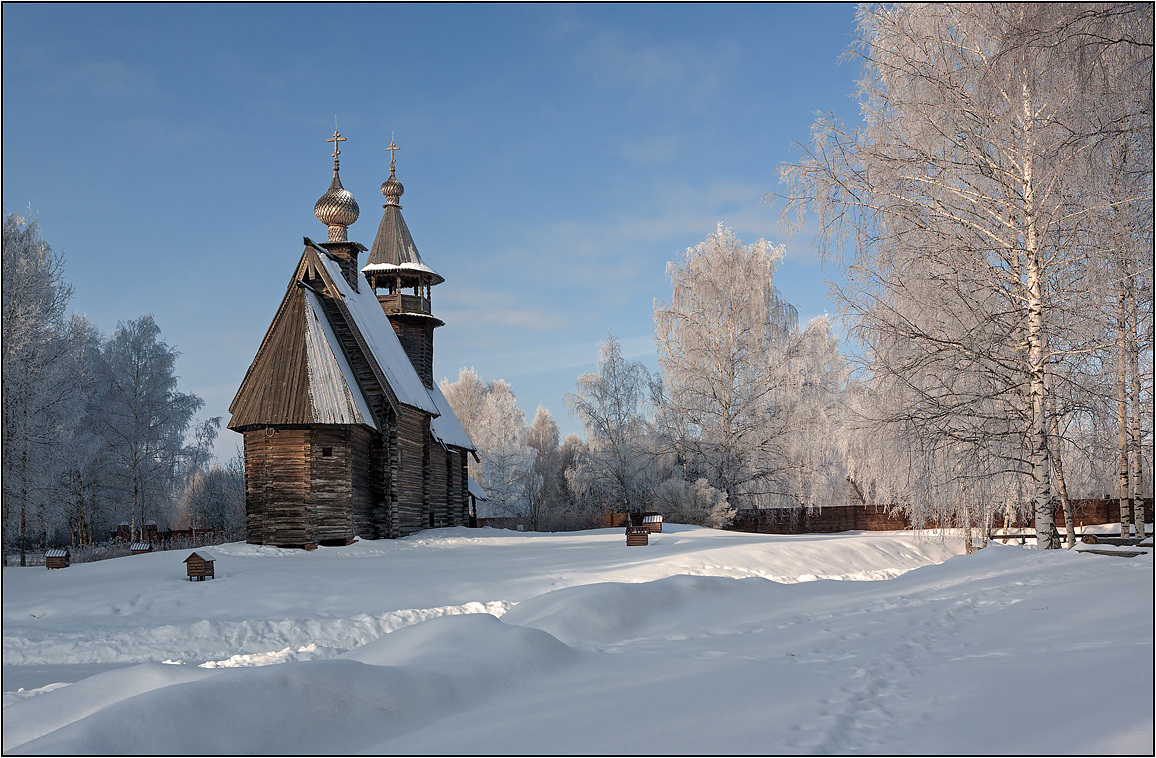 photo "Beautiful winter" tags: landscape, architecture, travel, кострома