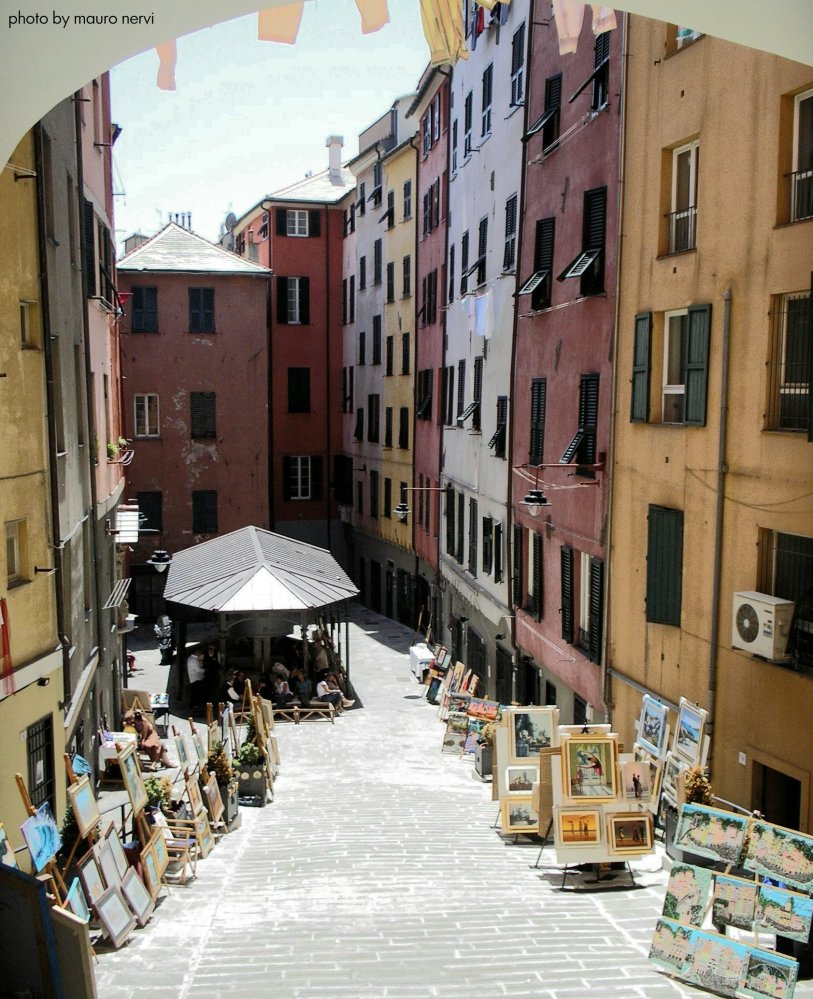 photo "corner of Genoa" tags: street, 