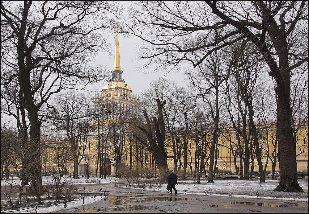 photo "March" tags: city, St. Petersburg, spring, Адмиралтейство, Александровский сад