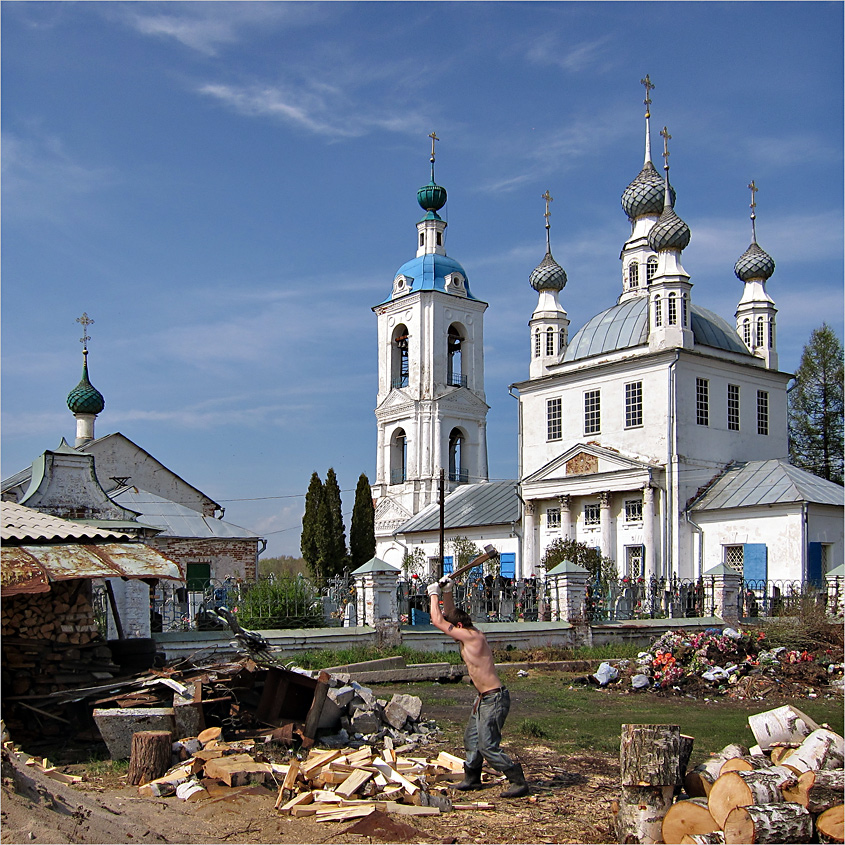 фото "Готовь дрова весной" метки: жанр, архитектура, 