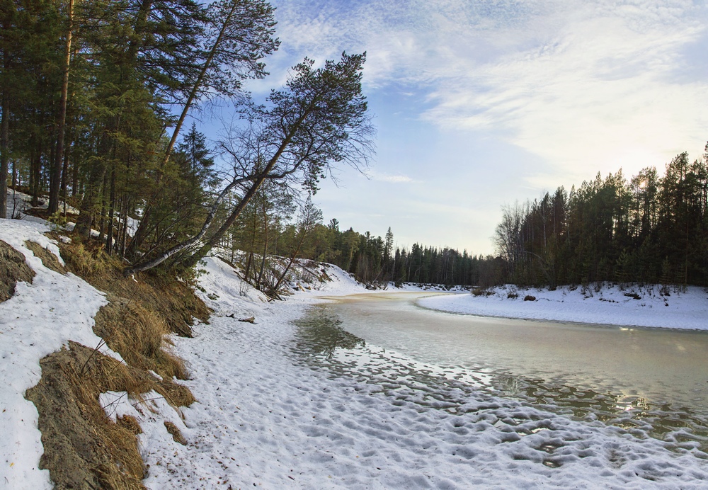 фото "На реке весной" метки: пейзаж, природа, весна, река, солнечный день