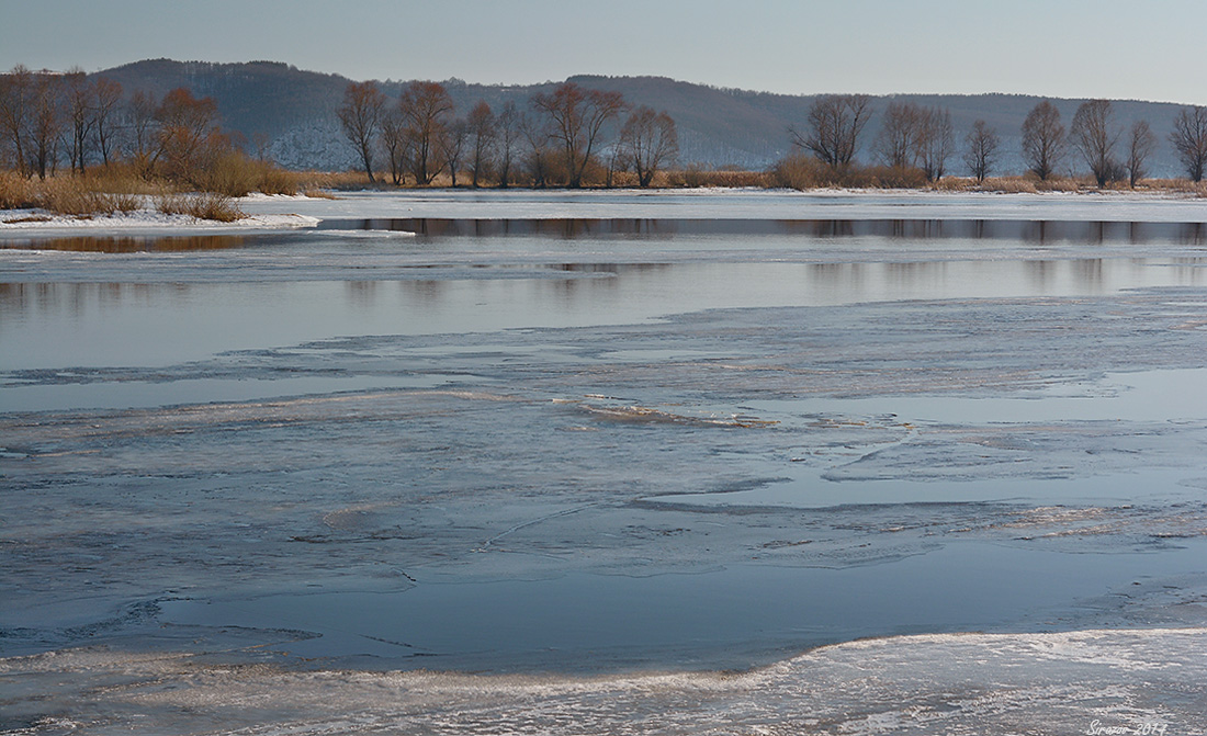 photo "Volga in March" tags: landscape, nature, 