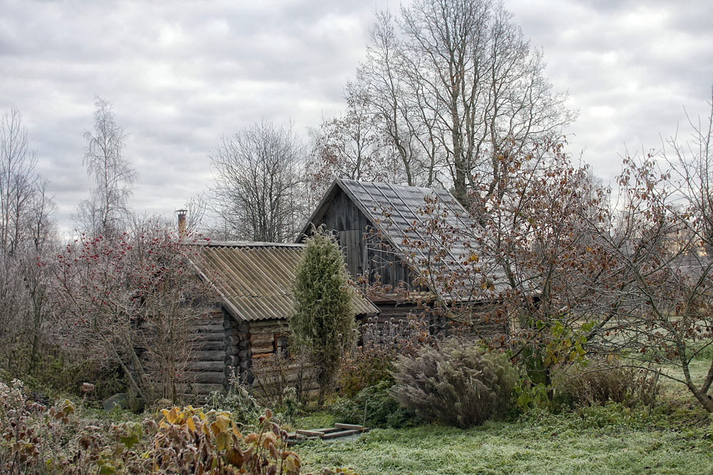 photo "***" tags: landscape, misc., autumn, деревня, дом