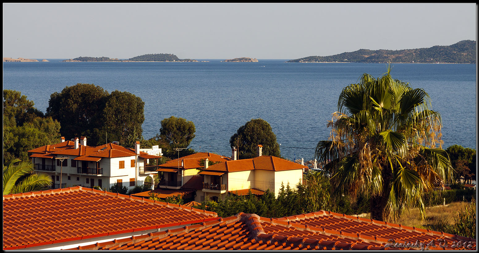 photo "Summer Idyll" tags: landscape, travel, architecture, Europe, building, sea, summer, water