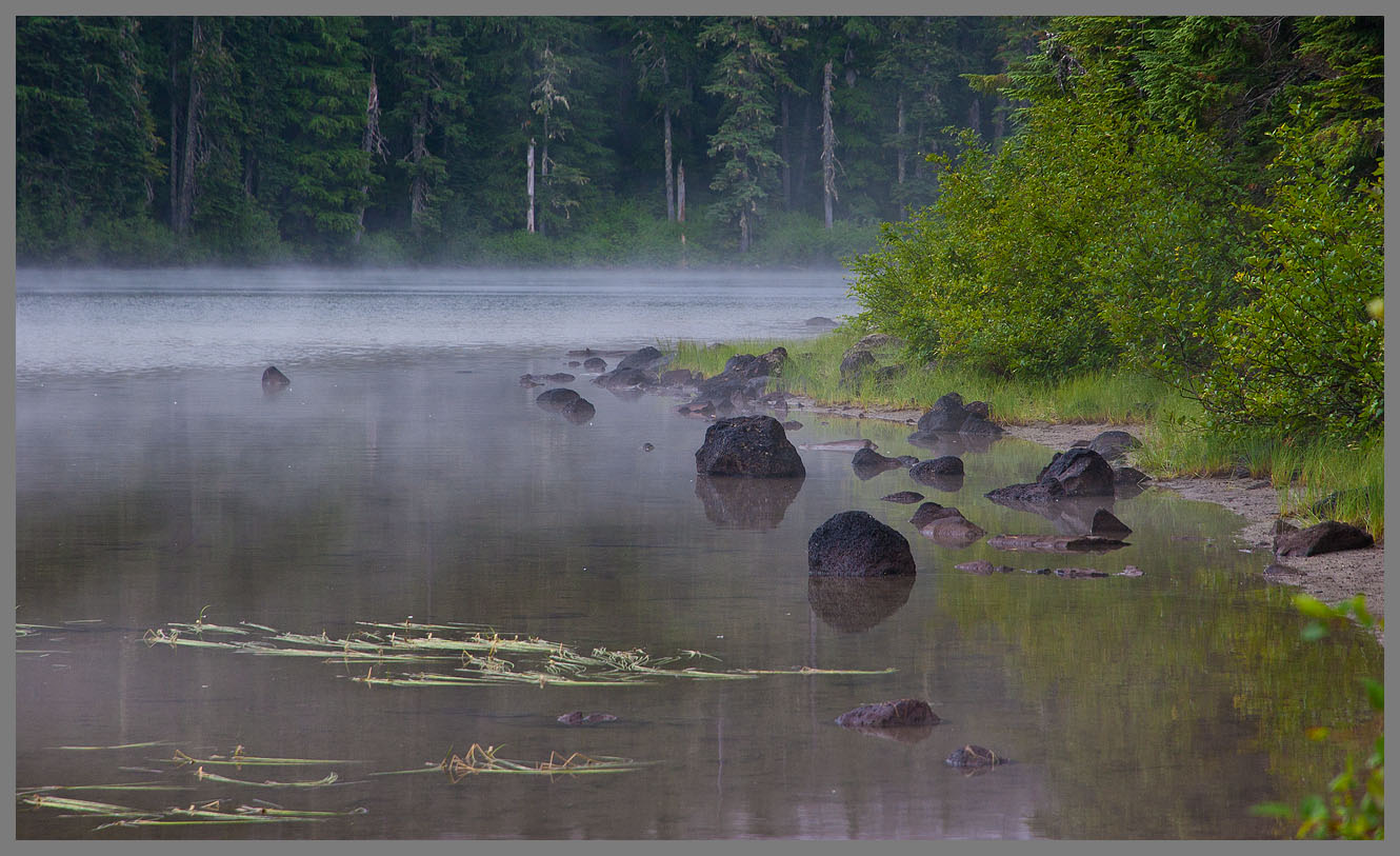 photo "Fog and rocks" tags: landscape, 