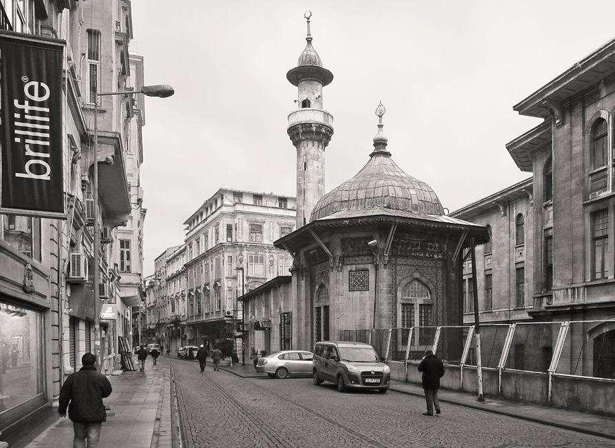 фото "В старом Стамбуле" метки: черно-белые, архитектура, путешествия, 