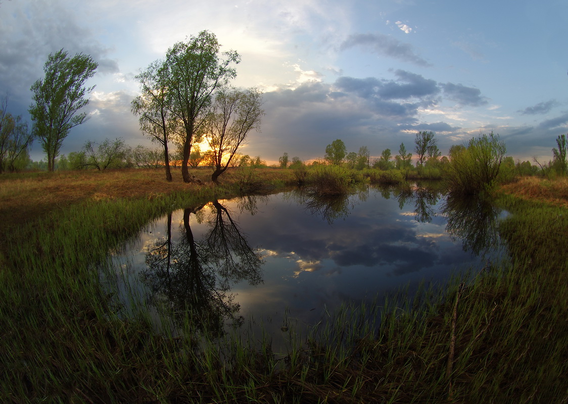 фото "апрельский вечер" метки: пейзаж, 