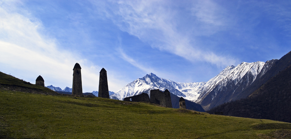 photo "***" tags: landscape, travel, architecture, mountains, spring, Ингушетия, Кавказ