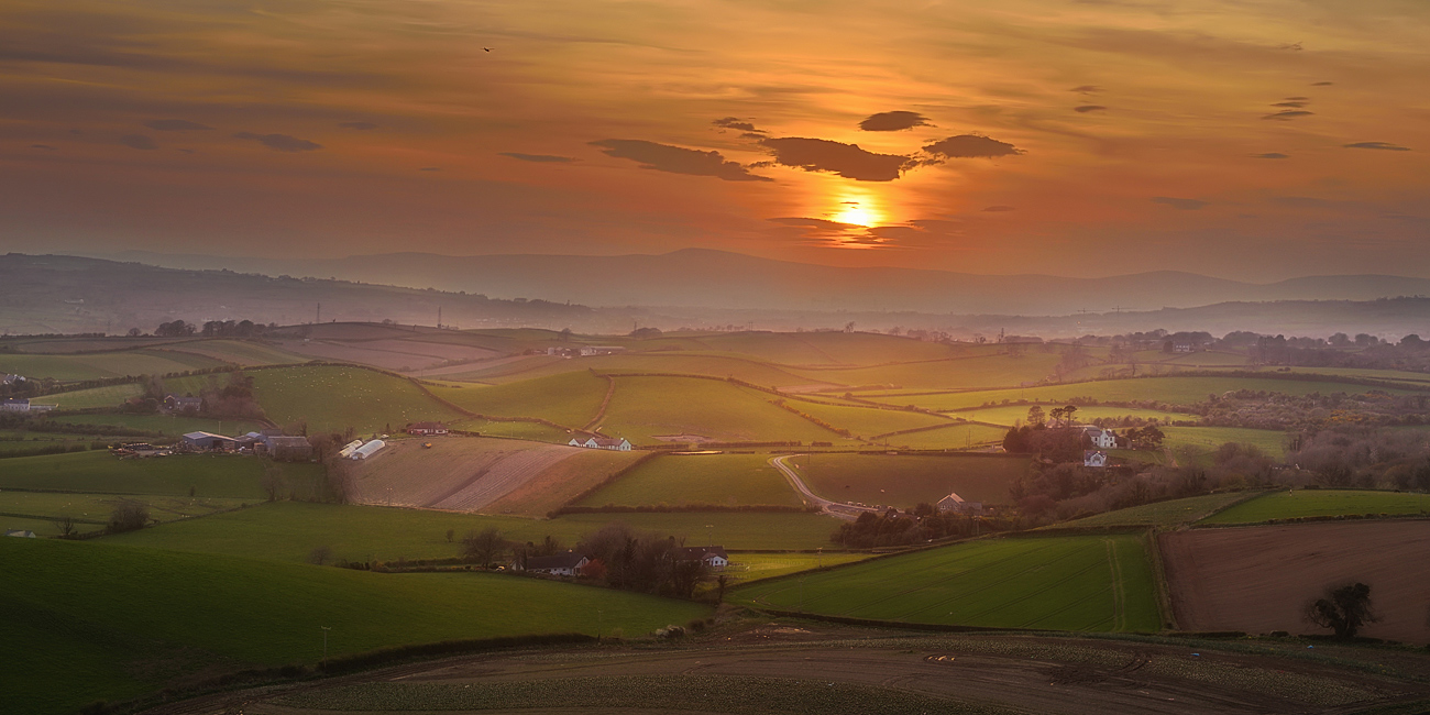 photo "Evening Irish Fields" tags: landscape, 