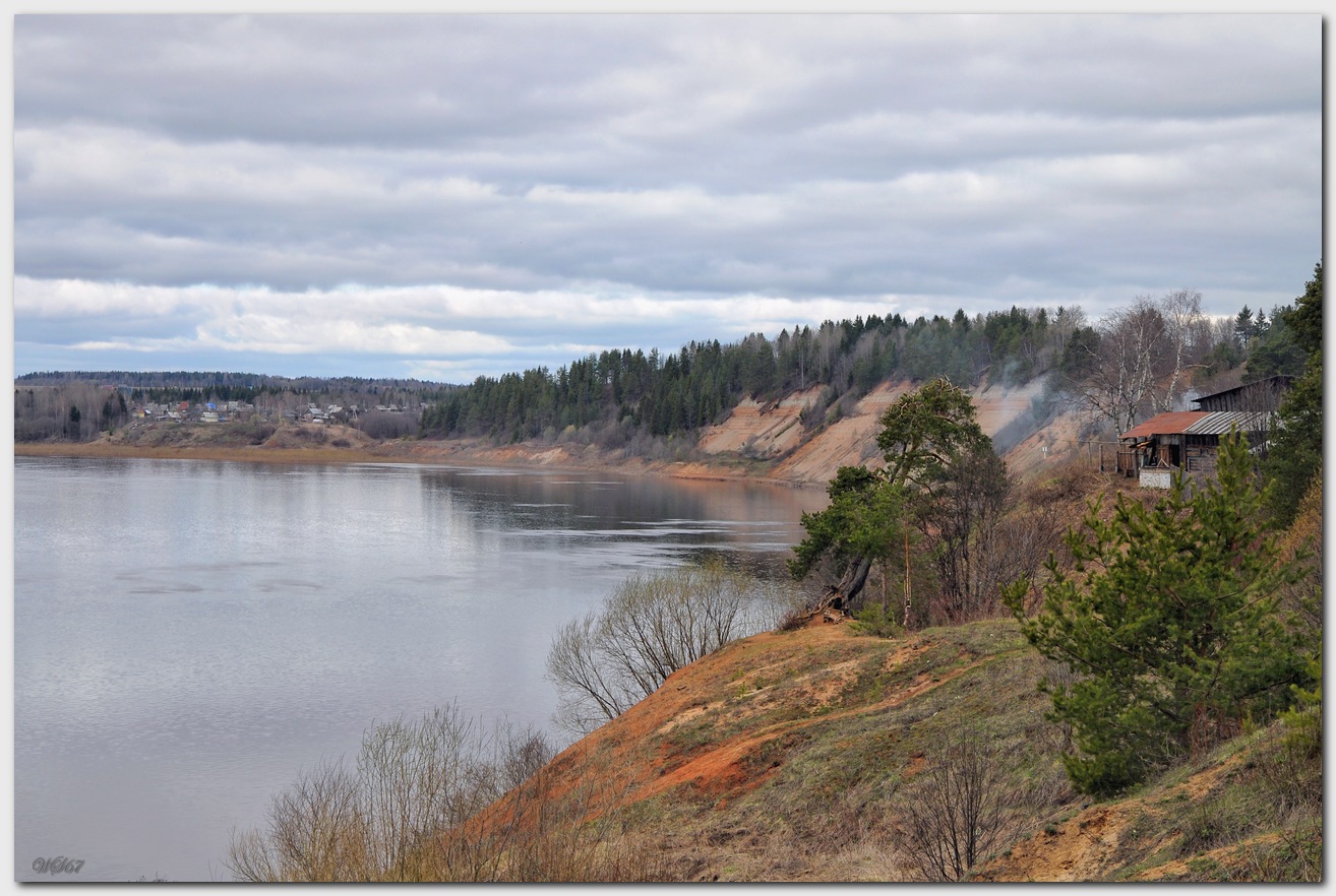 photo "***" tags: landscape, nature, travel, coast, river, spring, Великий Устюг