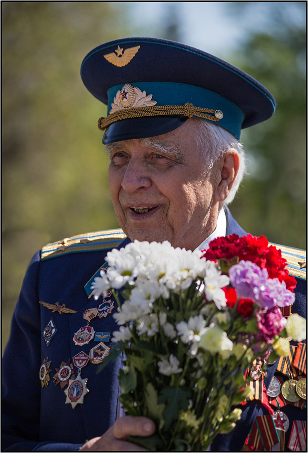 photo "Combat navigator of World War II" tags: portrait, reporting, 