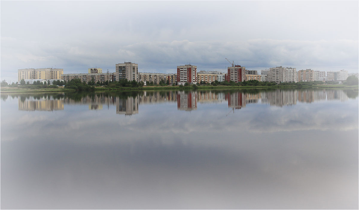 фото "Плывущий в облаках" метки: пейзаж, город, 