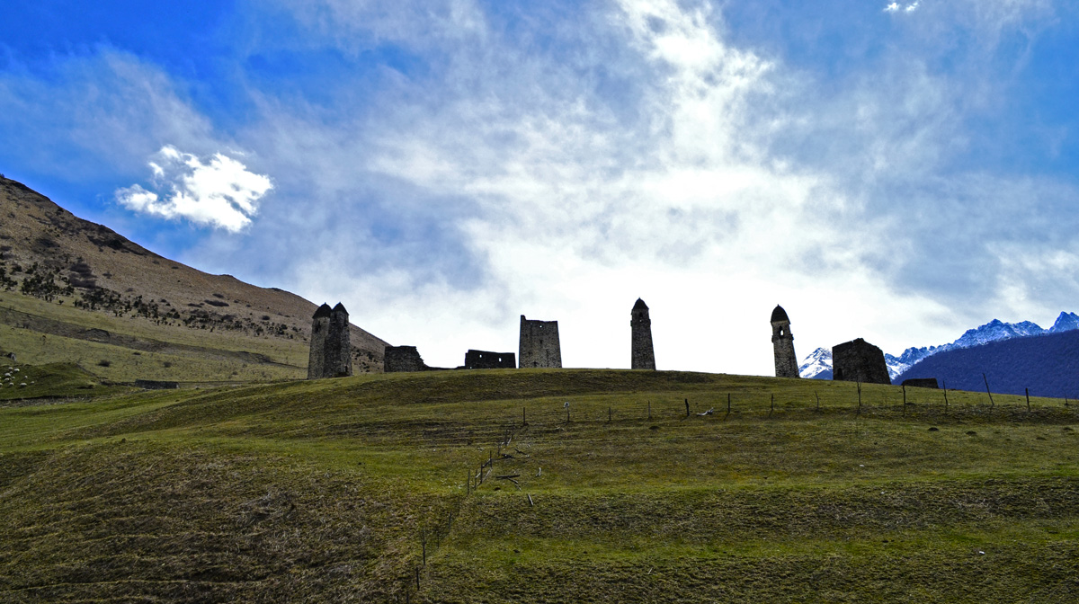 photo "***" tags: landscape, architecture, travel, mountains, spring, Ингушетия, Кавказ