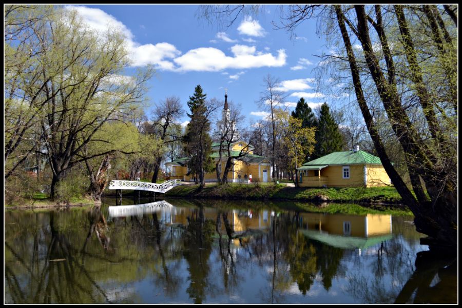 photo "Boldino_pavel-bondarev_photo" tags: architecture, landscape, Russia, spring, temple, water