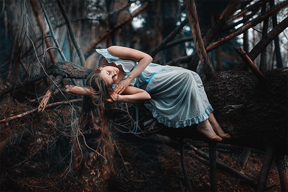 фото "Спящая Красавица" метки: портрет, девушка, лес, сказка