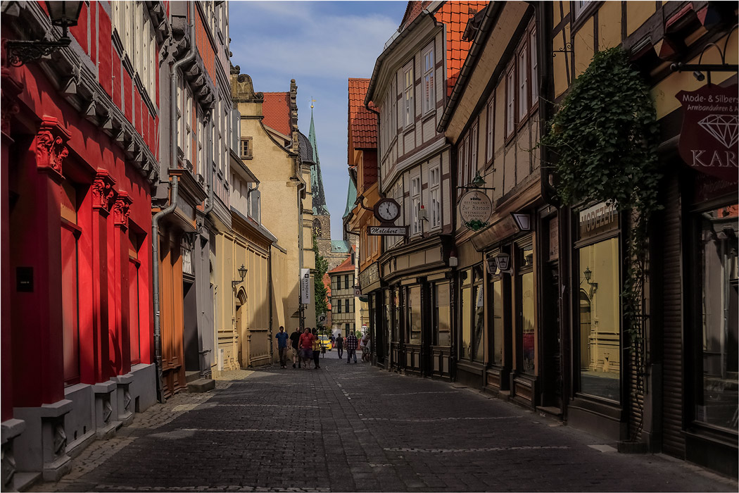 photo "Quedlinburg" tags: landscape, architecture, city, Europe, Quedlinburg, foto liubos, Гарц, германия, фахверк