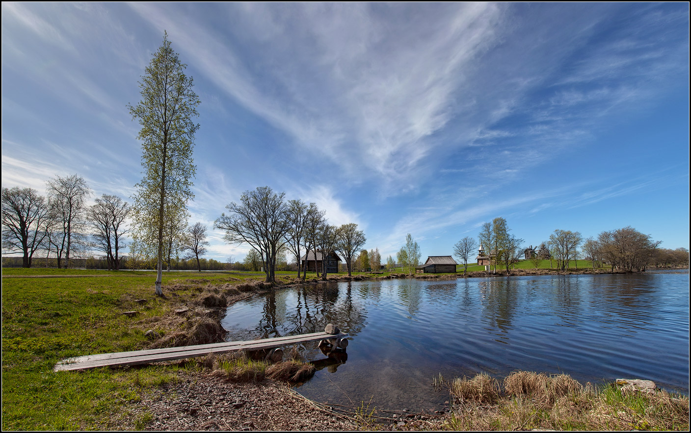 фото "Весна в Кижах" метки: пейзаж, панорама, природа, 