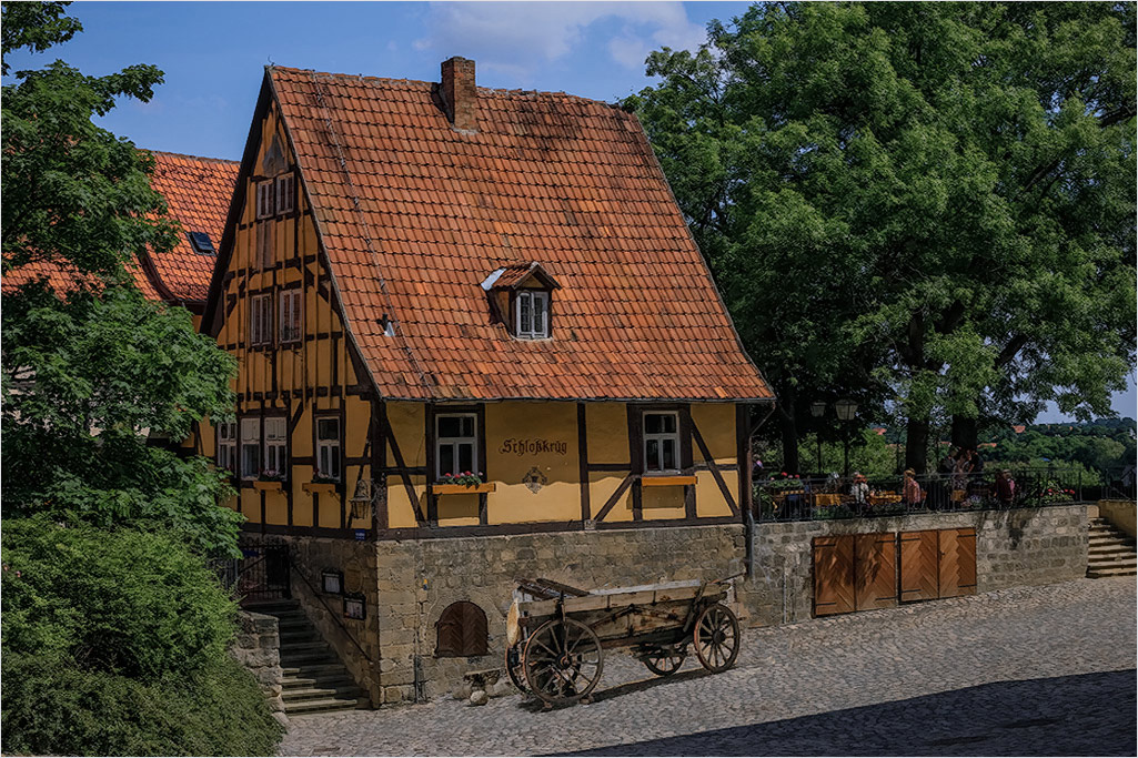 photo "Quedlinburg..." tags: landscape, architecture, city, Europe, foto liubos, Гарц, германия, кведлинбург, фахверк