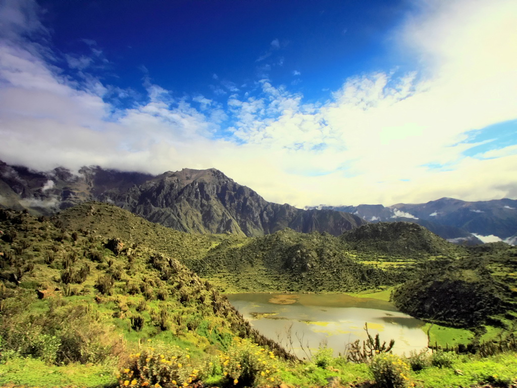 фото "озеро гадания" метки: пейзаж, природа, путешествия, Южная Америка, вода, горы, облака, озеро