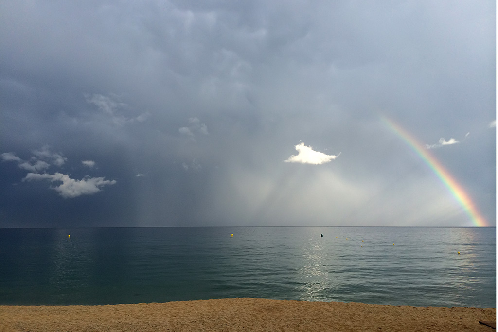 photo "mediterranean rainbow" tags: , water