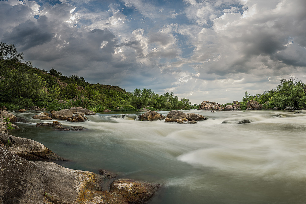 photo "***" tags: landscape, nature, clouds, river, summer, water, Южный Буг