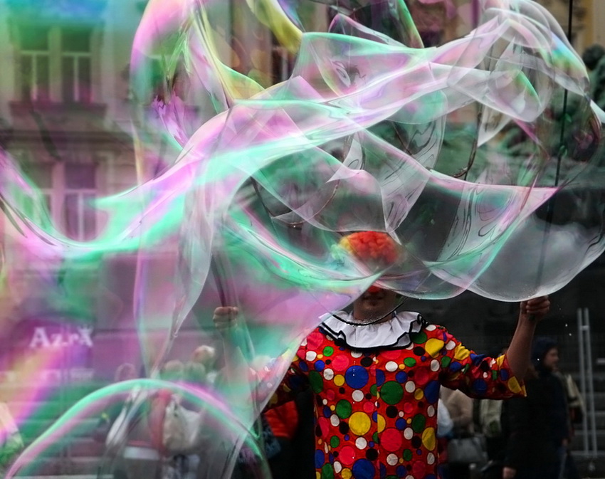 фото "Магия" метки: жанр, люди в городе, мыльные пузыри