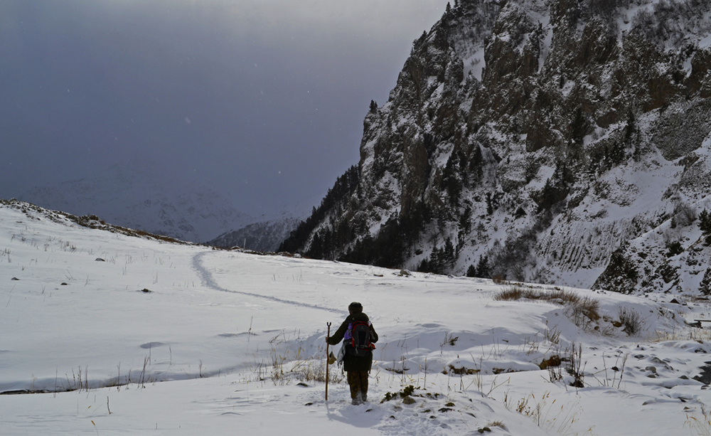 photo "***" tags: landscape, travel, nature, mountains, snow, winter, Кавказ